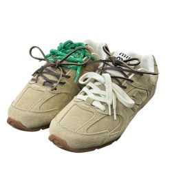 Alternative view of New Balance X Miu Miu 530 SL suede sneakers