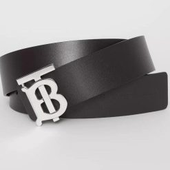 Reversible Motif Leather Belt