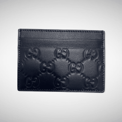 Signature Web Card Case Dark Blue