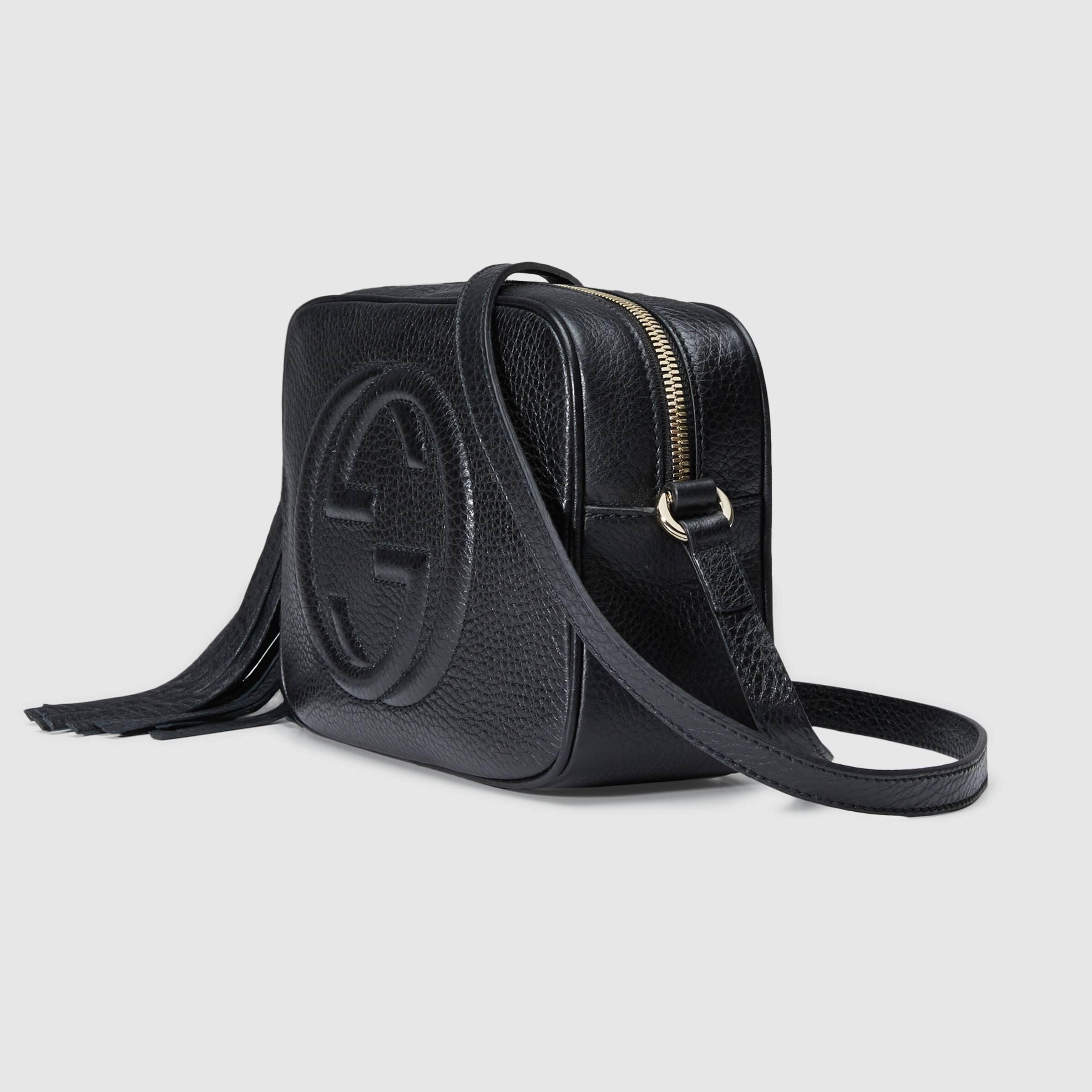 Soho Small Leather Disco Bag - Image 2
