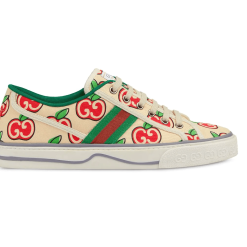 Tennis 1977 Apple Print Sneakers