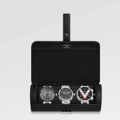 Alternative view of Watch Case Black Epi Leather