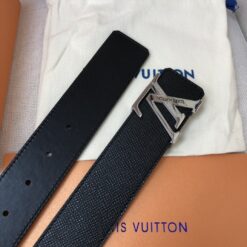 Alternative view of Louis Vuitton Initiales Reversible LV Belt with Silver Hardware