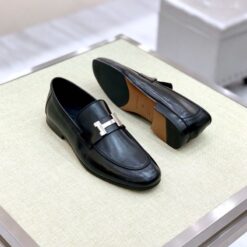 Alternative view of Hermes Paris Loafers Black For Men H212982ZA01400?