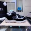 Chanel Sneakers Black/White For Women, Women’s Shoes G34360
