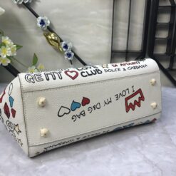 Alternative view of Dolce & Gabbana Medium Sicily Handbag Unique Print Motifs Muticolour For Women 10.2in/26cm DG