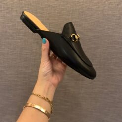 Alternative view of Gucci Princetown Slipper Black For Women GG ‎423513 BLM00 1000