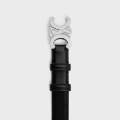 Alternative view of Celine Medium Triomphe Belt Black For Women- 45AK93A01.38SI