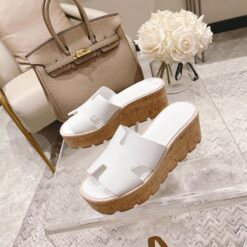 Hermes Eze 30 Sandal White For Women, Women’s Shoes H221026Z 90380