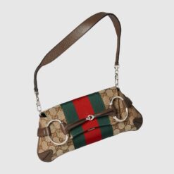 Alternative view of Gucci Horsebit Chain Small Shoulder Bag For Women 764339 FACM2 8747 – 26.9 Cm/ 10.6 Inches