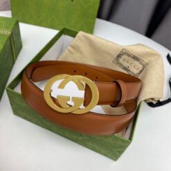 Alternative view of Gucci Blondie Belt Brown, GG Women Belt ‎690557 US10G 8351