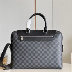 Louis Vuitton Porte Documents Jour Business Bag Damier Graphite For Men, Men’s Bags, Shoulder And Crossbody Bags 14.6in/37cm LV N48260