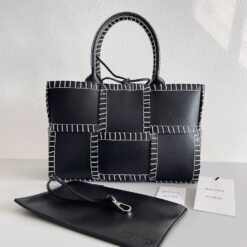 Bottega Veneta Small Arco Tote Bag Black, For Women, Women’s Bags 11.8in/30cm