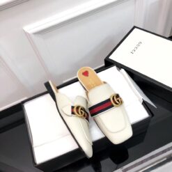 Alternative view of Gucci Peyton Slippers White For Women GG ‎423694 DKHC0 9061
