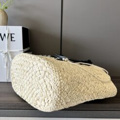 Alternative view of Loewe Anagram Basket Bag Beige/Black For Women 18.1in / 46cm A223T43X02