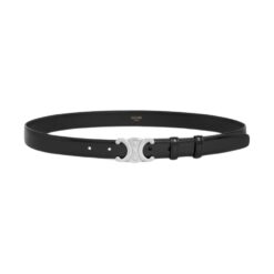 Celine Medium Triomphe Belt Black For Women- 45AK93A01.38SI