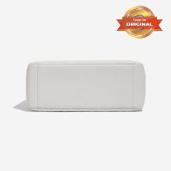 Alternative view of [True-to-ORIGINAL] Chanel Chain Tote Shoulder Bag White For Women 13in / 33cm A50995