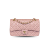 Chanel Classic 11.12 Crossbody Bags 9.9in/ 25.5cm Light Pink Gold Hardware For Women A01112 Y04059 NJ523