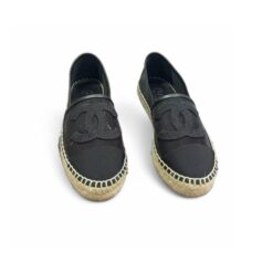 Chanel Espadrilles Black For Women, Women’s Shoes G29762