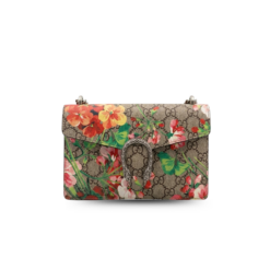 Gucci Floral WOC Dionysus Shoulder Bag 8in/ 20cm Multicolor Antiqued Silver Hardware For Women