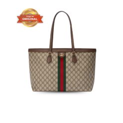[True-to-ORIGINAL] Gucci Ophidia GG Medium Tote Bag Beige For Women 15in/38cm 631685 96IWB 8745