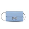 Hermes Constance Long Togo Wallet Light Blue, Silver Toned Hardware Bag For Women, Women’s Handbags, Shoulder Bags 8.1in/21cm