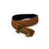Hermes Constance Martelee Belt Buckle Reversible Brown For Women, Women Belt