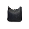 Hermes Evelyne III 29 Bag Black With Silver-Toned Hardware For Women, Women’s Shoulder And Crossbody Bags 11.4in/29cm H056277CK89