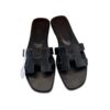 Hermes Oran Sandal Black For Women