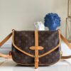 Louis Vuitton Saumur MM Monogram Canvas For Women, Women’s Handbags, Shoulder And Crossbody Bags 11.8in/30cm LV M40710