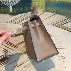 Alternative view of Hermes Kelly 25 Sellier Epsom Gris Asphalt Bag For Women Silver Toned Hardware, Women’s Handbags, Shoulder Bags 10in/25cm
