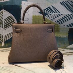 Alternative view of Hermes Kelly 28 Greige Bag With Gold Toned Harware For Women, Women’s Handbags, Shoulder Bags 11in/28cm