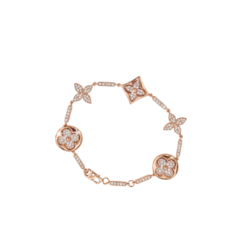 Louis Vuitton Color Blossom BB Multi-Motif Bracelet Rose Gold Hardware For Women