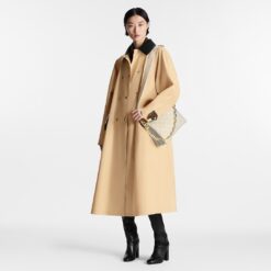 Alternative view of [True-to-ORIGINAL] Louis Vuitton Coussin PM Shoulder Bag 10.2in/ 26cm Monogram-Embossed Cream Gold Hardware For Women M57793