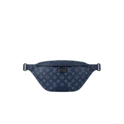 Louis Vuitton Discovery PM Bumbag 17.3in/ 44cm Navy Blue Black Hardware For Men M45729