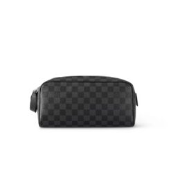 Louis Vuitton King Size Toiletry Damier Graphite Canvas 11in/28cm LV N40127