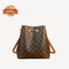 [True-to-ORIGINAL] Louis Vuitton NeoNoe MM Brown For Women 26cm / 10.2in M44887