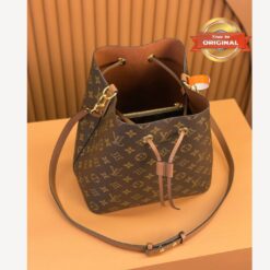 Alternative view of [True-to-ORIGINAL] Louis Vuitton NeoNoe MM Brown For Women 26cm / 10.2in M44887