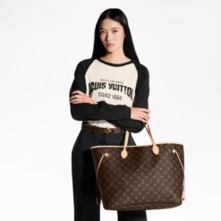 Alternative view of Louis Vuitton Neverfull GM Tote Bag 15.4in/ 39cm Pivoine Pink Monogram Gold Hardware For Women M41180