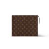 Louis Vuitton Poche Toilette NM Toiletry Bag Brown 9,8in/25cm M46037