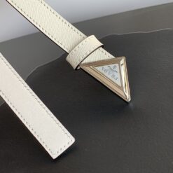 Alternative view of Prada Saffiano Belt White For Women