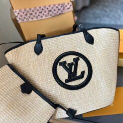Alternative view of Louis Vuitton Saint Jacques Raffia Beige For Women, Women’s Handbags, Shoulder And Crossbody Bags 22.4in/57cm LV