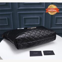 Alternative view of [True-to-ORIGINAL] Saint Laurent Icare Maxi Shopping Bag Black For Women 16.9in/43cm 698651AAANG1000