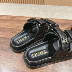 Alternative view of Chanel Sandals With Chanel Logo Black For Women