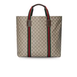 Gucci Tender Medium Tote Bag Beige For Men 16 In/ 41 Cm 763287 FACHL 8844