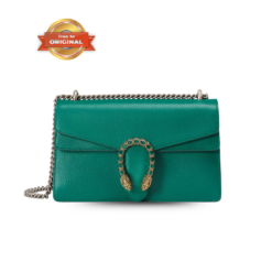 [True-to-ORIGINAL] Gucci Dionysus Shoulder Bag 11in/ 28cm Green Palladium Hardware For Women 400249 CAOGX 3120