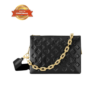 [True-to-ORIGINAL] Louis Vuitton Coussin PM Shoulder Bag 10.2in/ 26cm Monogram Black Gold Hardware For Women