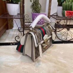 Alternative view of Gucci Queen Margaret GG Small Top Handle Bag Beige And Ebony GG Supreme Canvas For Women 10in/26cm GG 476541