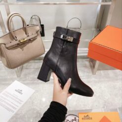 Alternative view of Hermes Saint Germain Ankle Boots Black For Women, Women’s Shoes H182102Z 02360