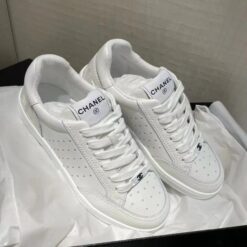 Chanel Sneakers White For Women, Women’s Shoes 0.4in/1cm G39225